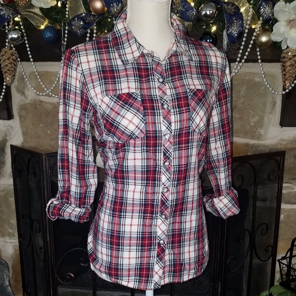 Plaid Holiday Shirt